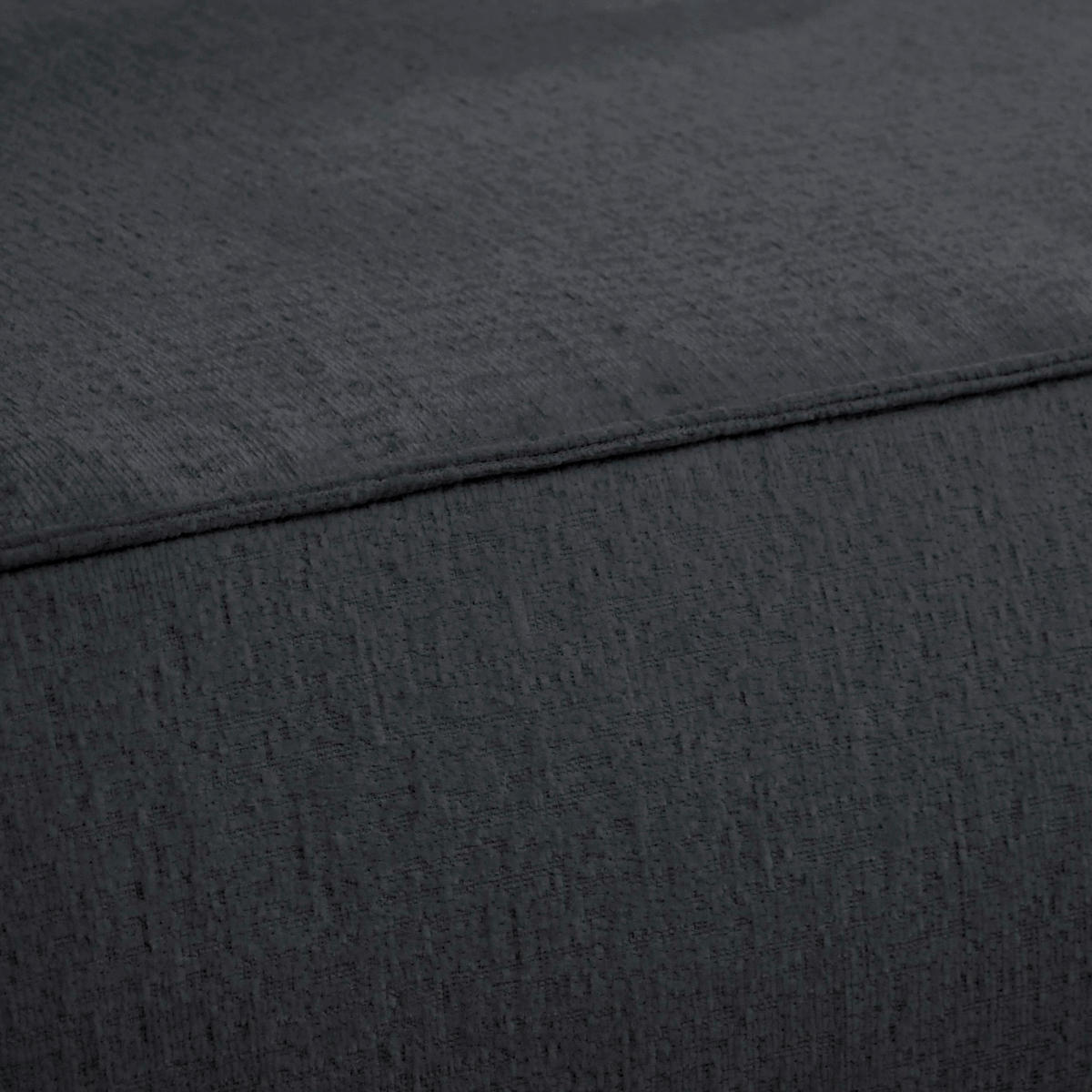 SCHLAFSOFA Jacquard Schwarz  inkl. Rückenkissen, Bettkasten, Schlaffunktion, Rücken echt, Liegefläche im Originalstoff  - Schwarz, KONVENTIONELL, Kunststoff/Textil (210/92/100cm) - Milino