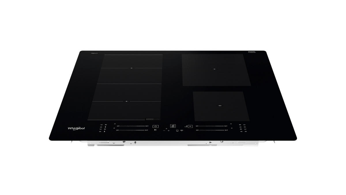 PLOČA WF S2765 NE/IXL - crna, Design, staklo/plastika (65/5,4/51cm) - Whirlpool