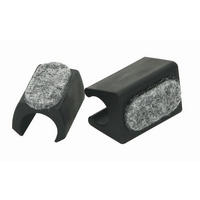 MÖBELTASSAR  per  m² - grå/svart, Basics, textil/plast (1,4-1,6cm)