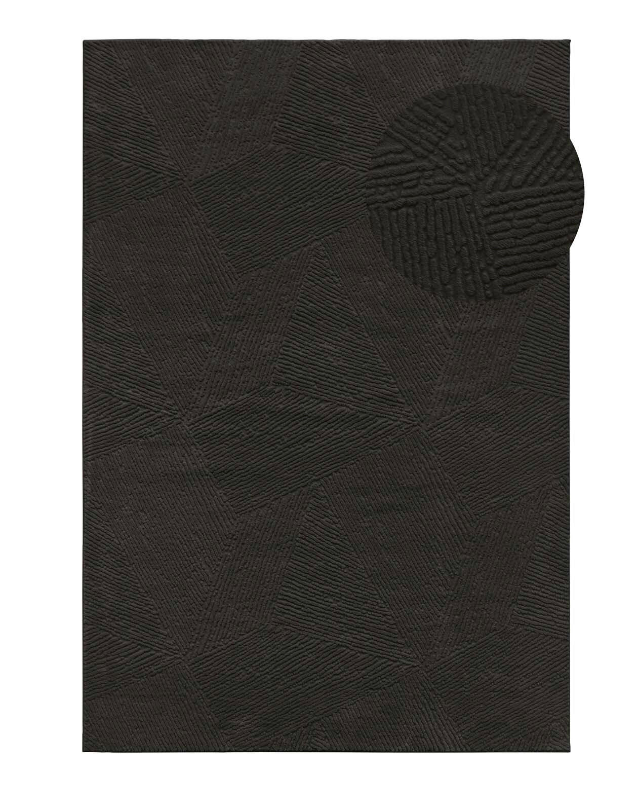 WEBTEPPICH 300/400 cm Stilo Anthrazit rechteckig  - Anthrazit, Basics, Textil (300/400cm) - Novel