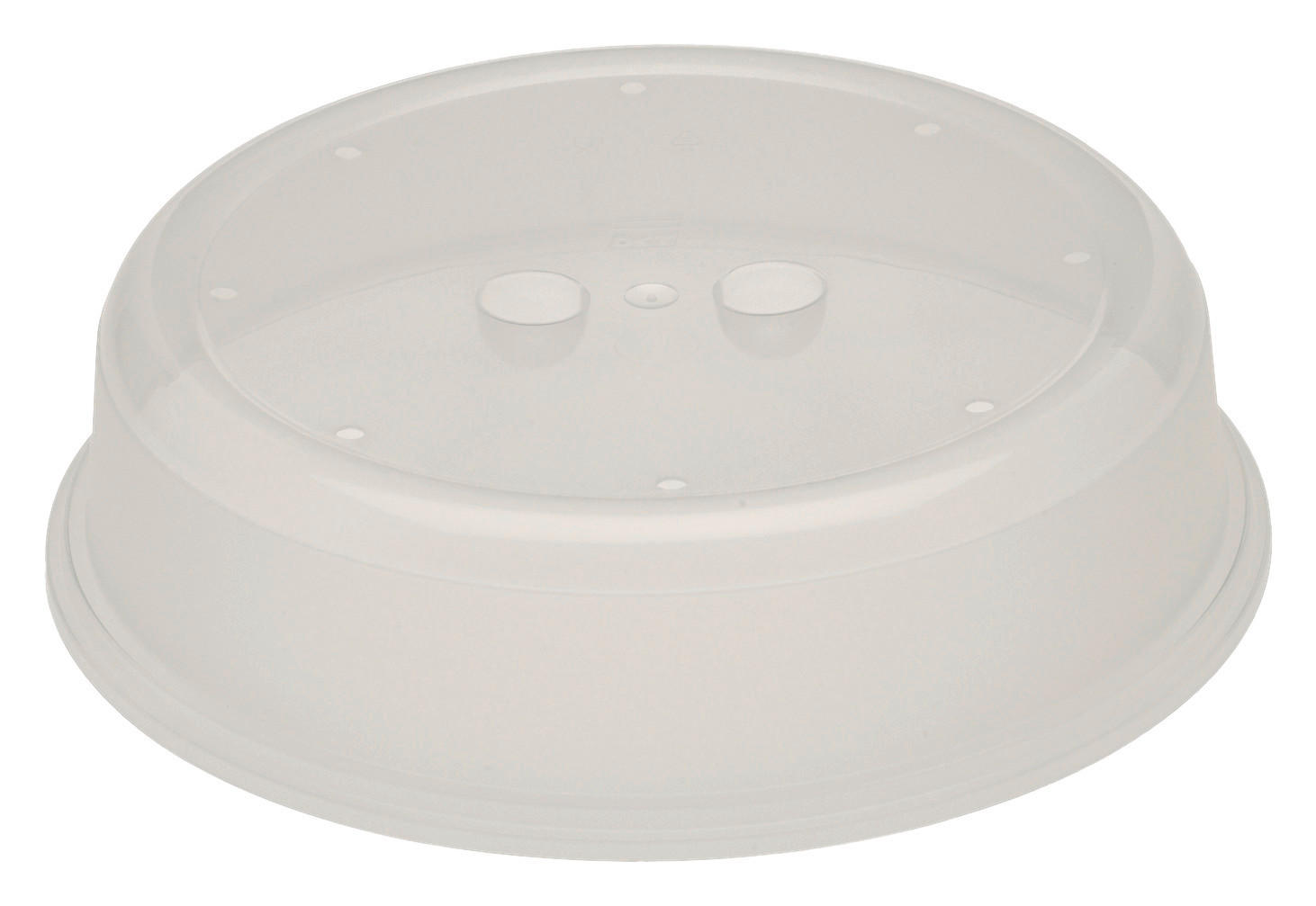 POKLOP DO MIKROVLNKY Ø26,5 - průhledné, Basics, plast (26,5cm)