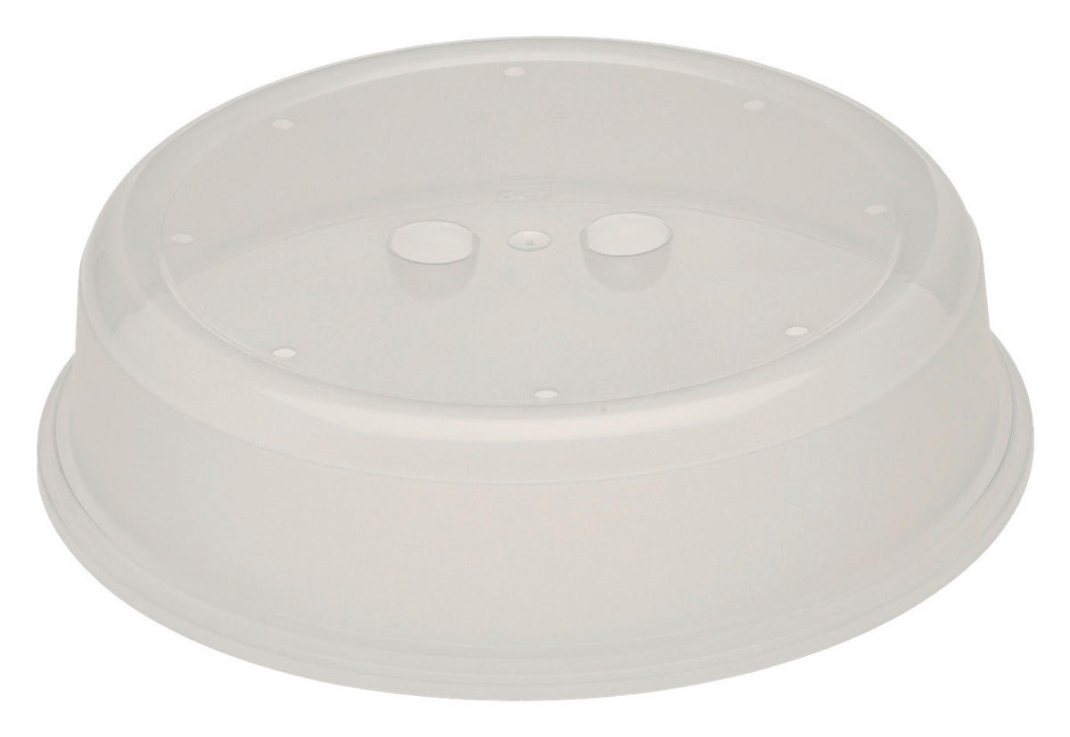 POKLOP DO MIKROVLNKY Ø26,5 - průhledné, Basics, plast (26,5cm)