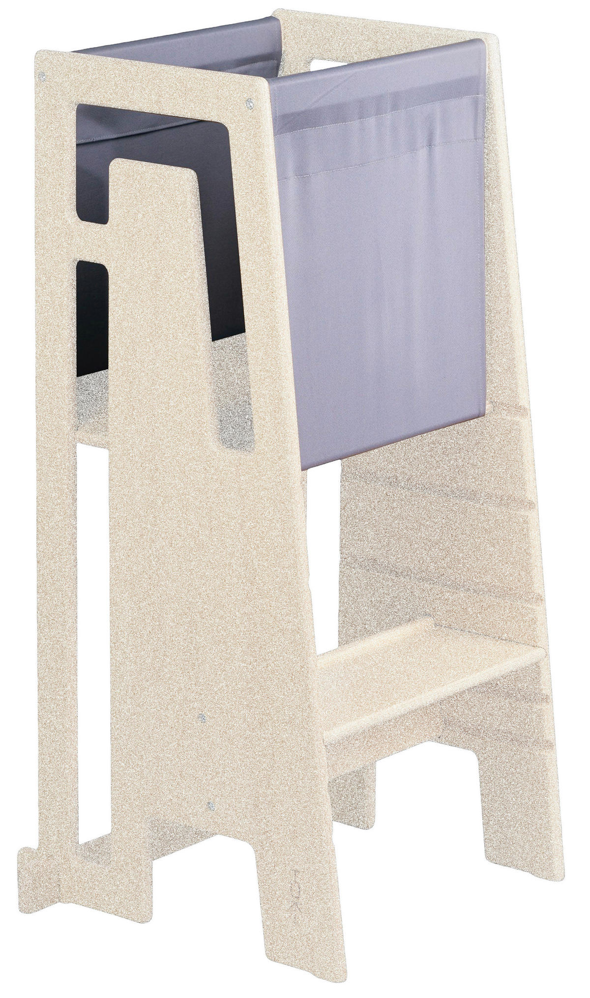 ENTDECKERTUCH Tuki  - Grau, Basics, Textil (24/5/34cm)