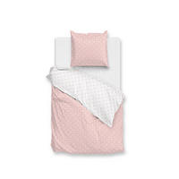 BETTWÄSCHE Punta-di-Cotone Renforcé 155/220 cm  - Rosa, Basics, Textil (155/220cm)