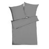 POSTELJNINA GRAY 140/200 cm saten siva  - siva, Basics, tekstil (140/200cm) - Kaeppel