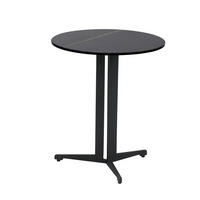 BEISTELLTISCH in Metall, Glas, Keramik 40/40/45 cm  - Schwarz, Design, Glas/Keramik (40/40/45cm) - Novel