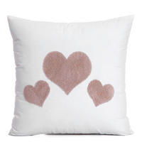 POTAH NA POLŠTÁŘ  40/40 cm - pink, Basics, textil (40/40cm) - Patinio