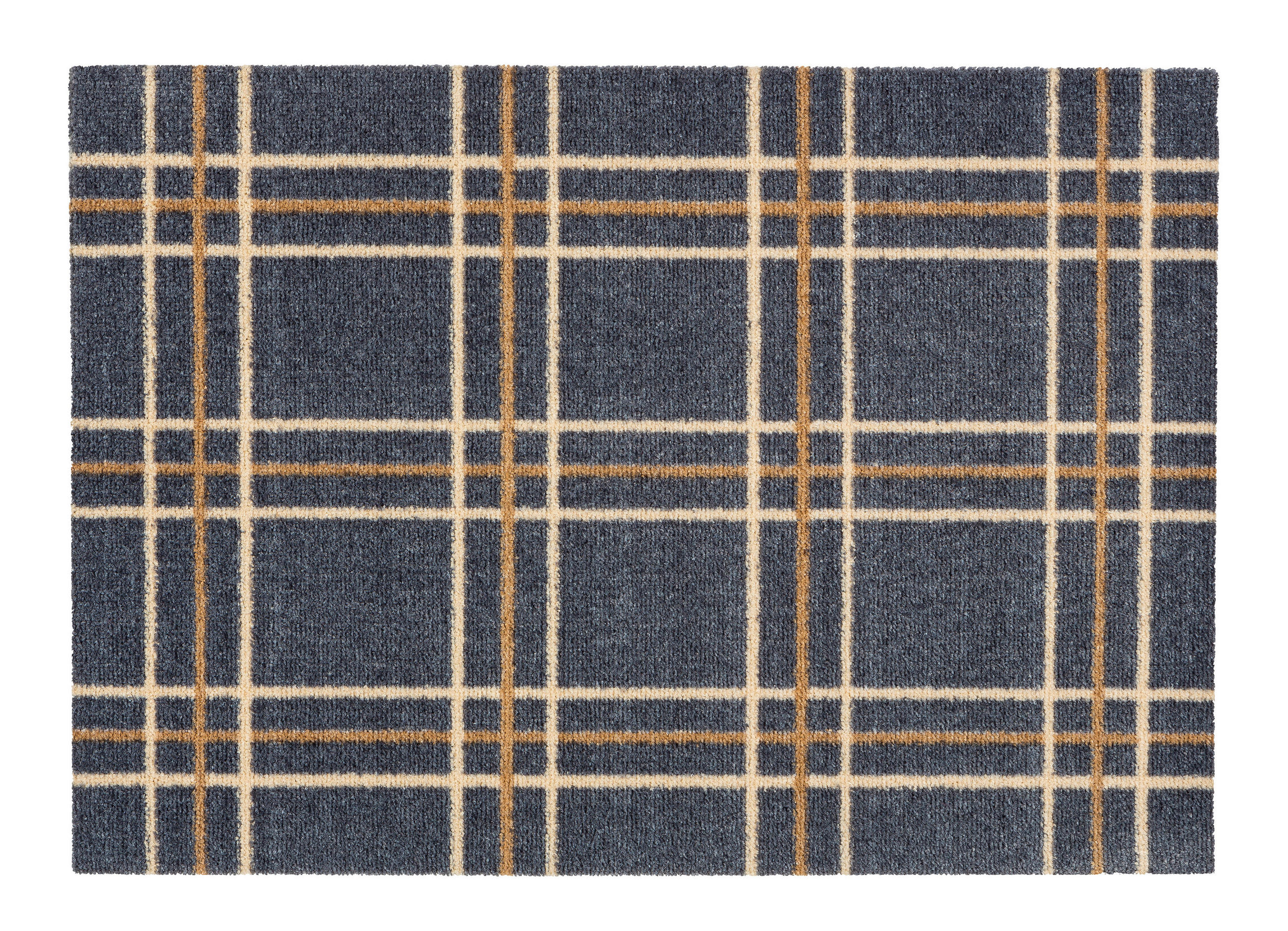 FUßMATTE  50/70 cm  Grau, Dunkelorange  - Dunkelorange/Grau, Basics, Textil (50/70cm) - Esposa