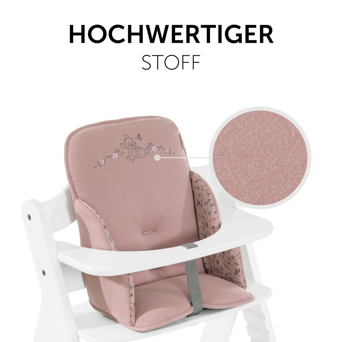SITZVERKLEINERER BAMBI  - Altrosa, Trend, Textil (15/30/36cm) - Hauck