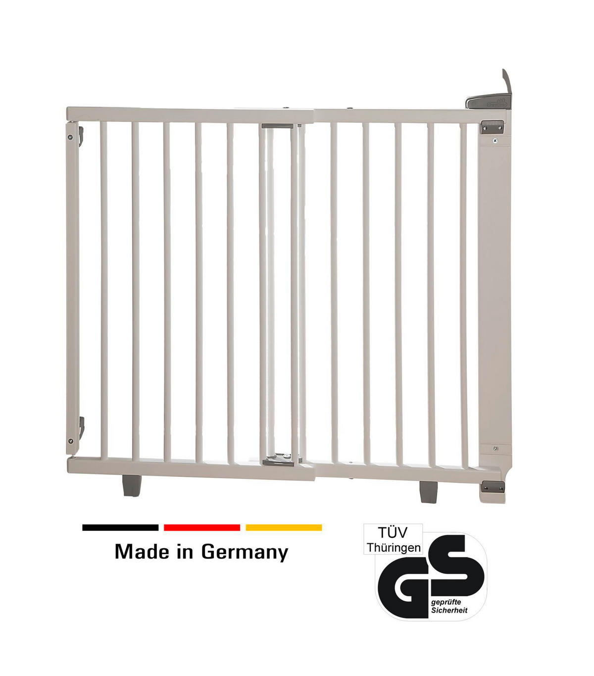TÜRSCHUTZGITTER 78,5-133/83 cm  - Weiß, Basics, Holz (78,5-133/83cm) - Geuther