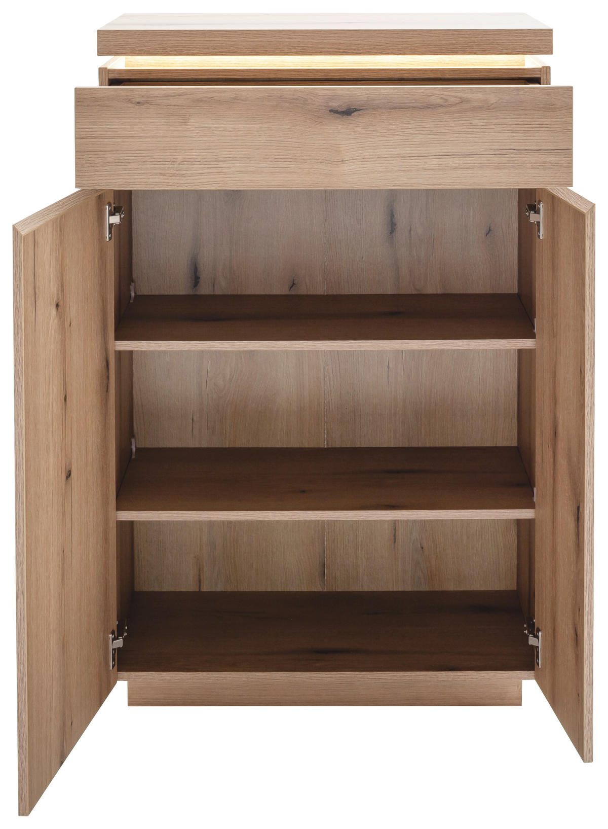 HIGHBOARD  75/116/40 cm 1 Schublade(n)  - Eichefarben, Design, Holzwerkstoff (75/116/40cm) - Livetastic