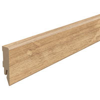 SOCKELLEISTE, Eiche braun Braun  - Braun, KONVENTIONELL, Holzwerkstoff (240/1.4/5.8cm) - Egger Holzwerkstoffe