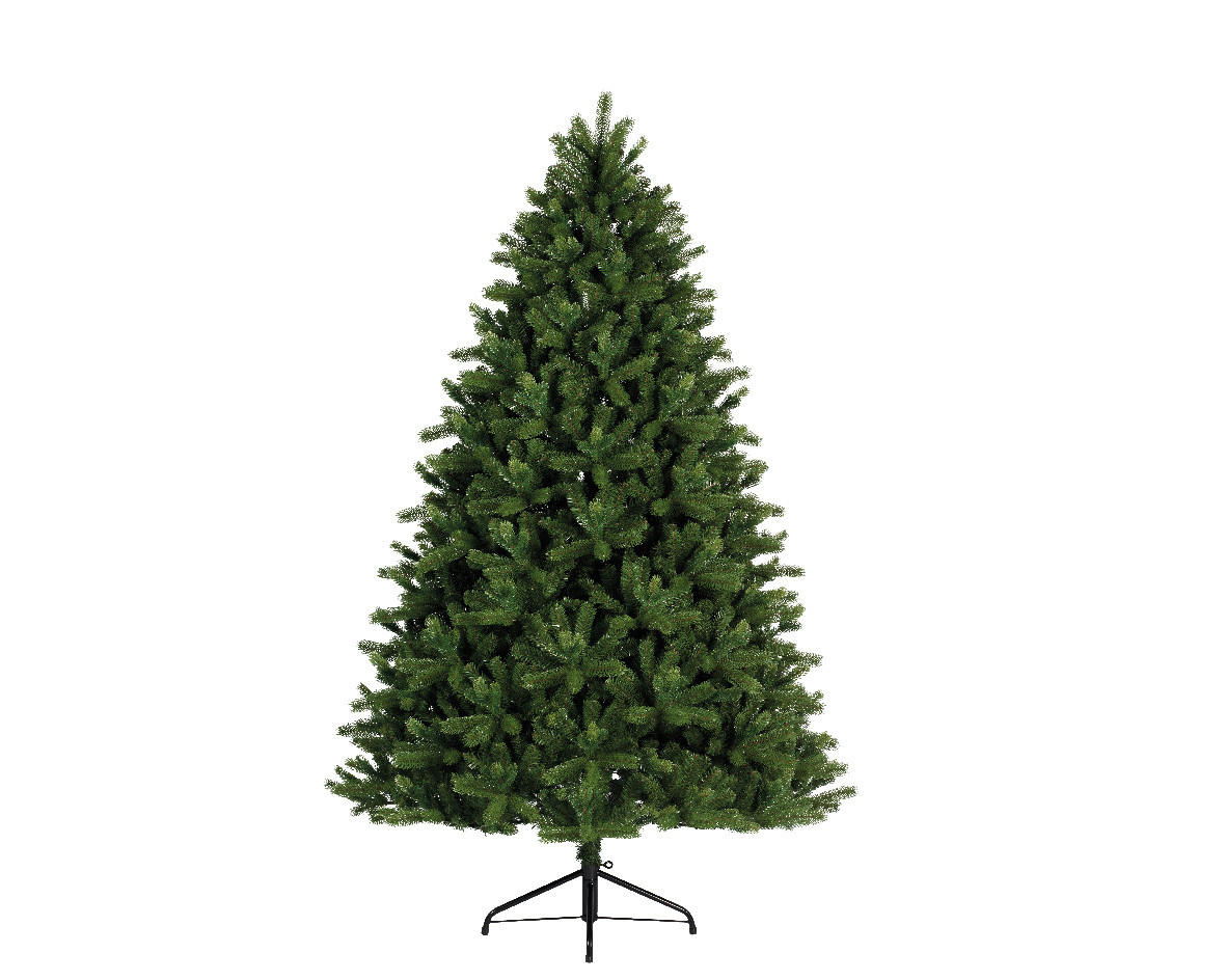 NOVOGODIŠNJA JELKA - zelena, Osnovno, metal/plastika (137/210cm) - X-Mas