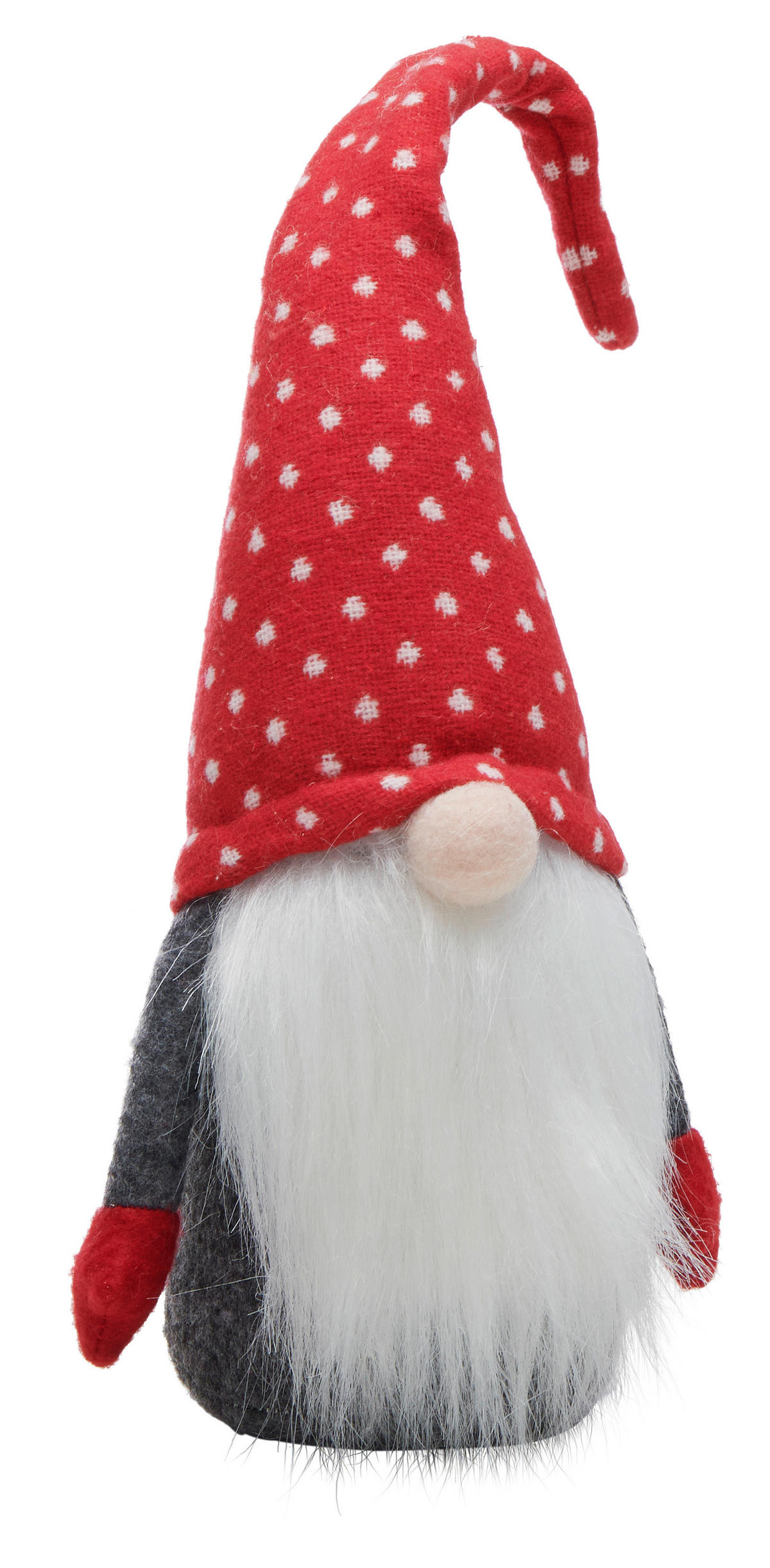 WICHTEL - Rot/Weiß, LIFESTYLE, Textil (9,5/8/26cm) - X-Mas