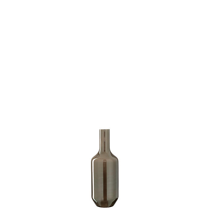 VAZA 18 cm  steklo  - zlate barve, Basics, steklo (18cm) - Leonardo