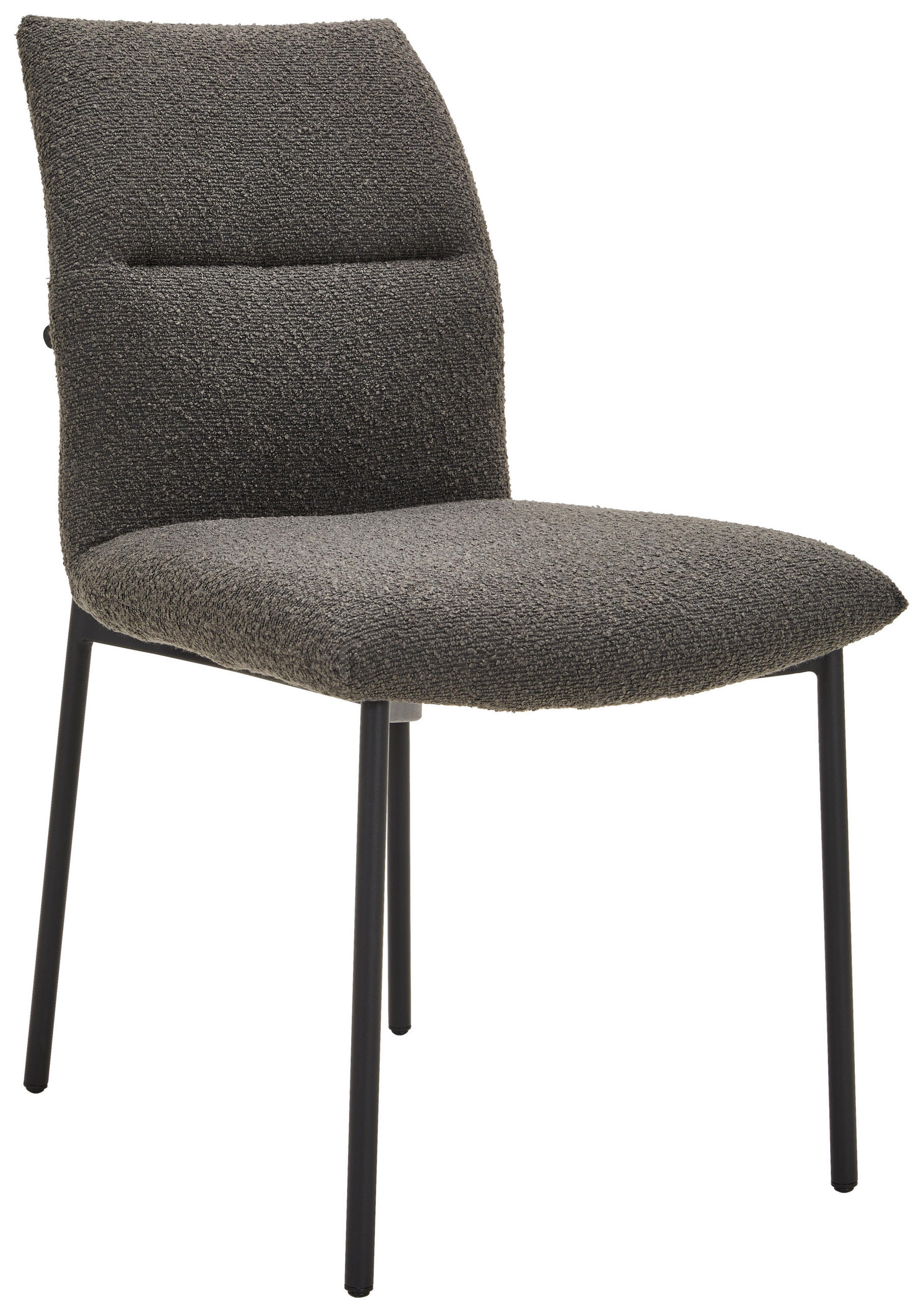 STOLICA  tamno siva  metal, tekstil      - tamno siva/crna, Konvencionalno, metal/tekstil (50/85/62cm) - Hom`in