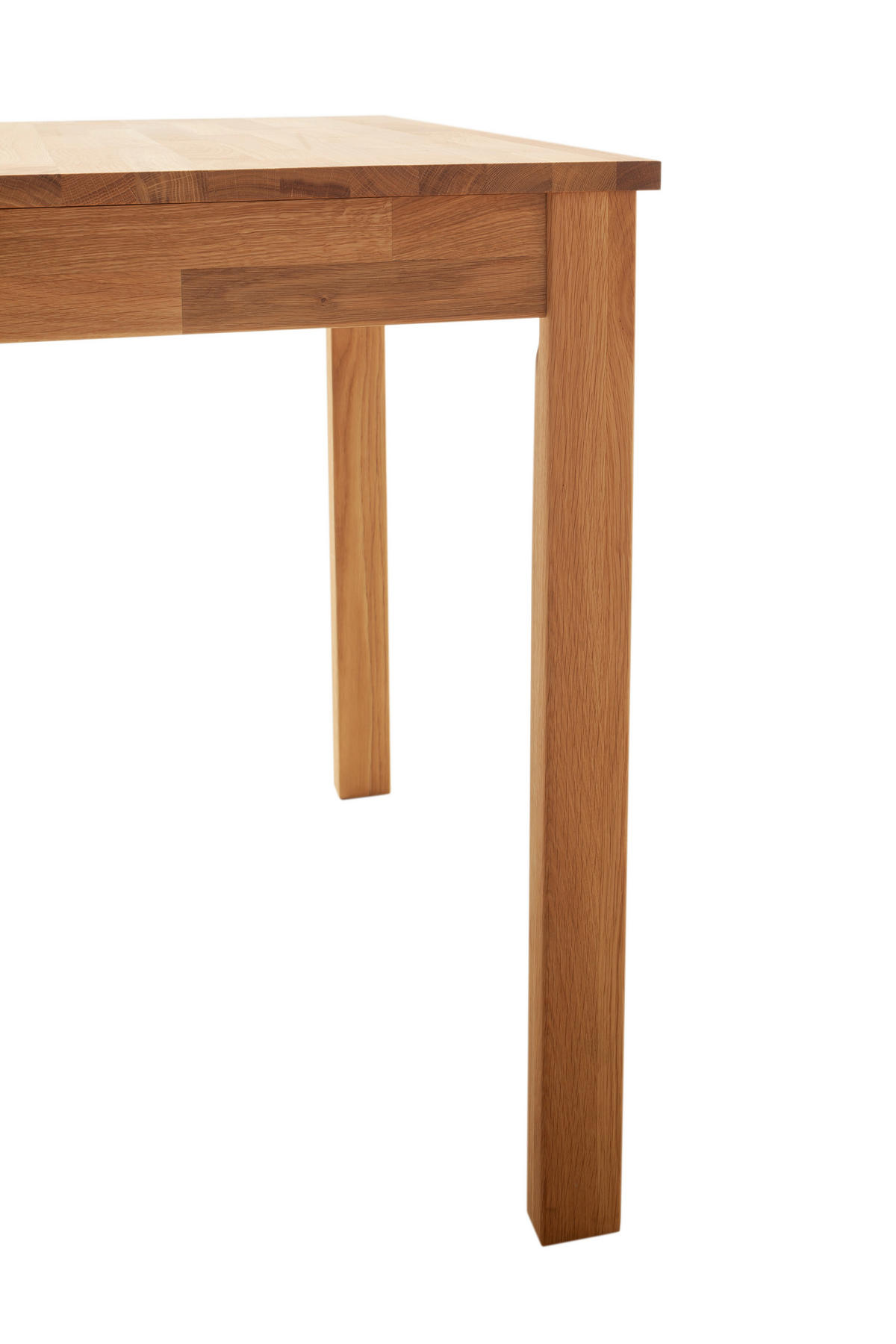 ESSTISCH in Holz 125/80/77 cm  - Wildeiche, KONVENTIONELL, Holz (125/80/77cm) - MID.YOU