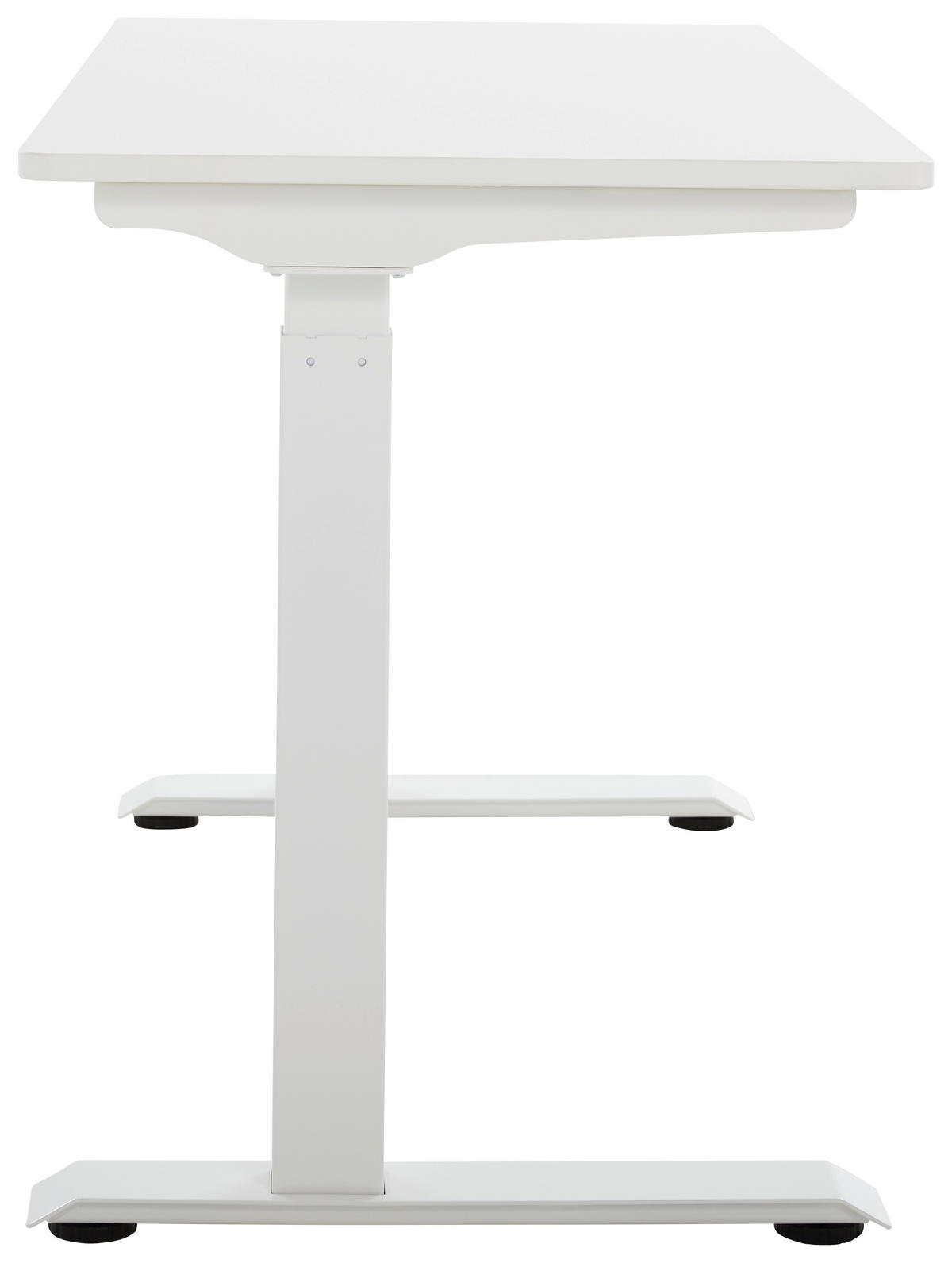 SCHREIBTISCH  in Weiß  - Weiß, MODERN, Metall (120/60cm) - Livetastic