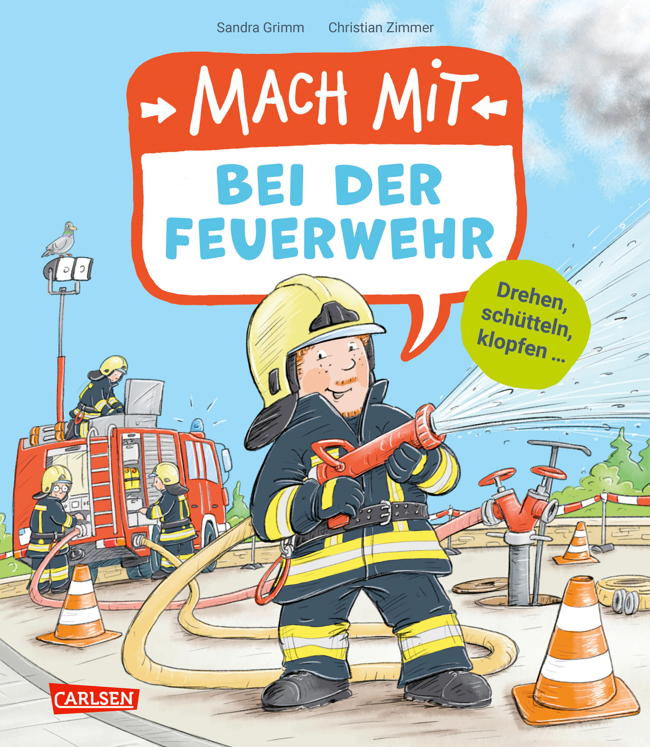 BUCH Mach mit bei der Feuerwehr  - Multicolor, Basics, Papier (23/19,8/1,4cm) - Carlsen