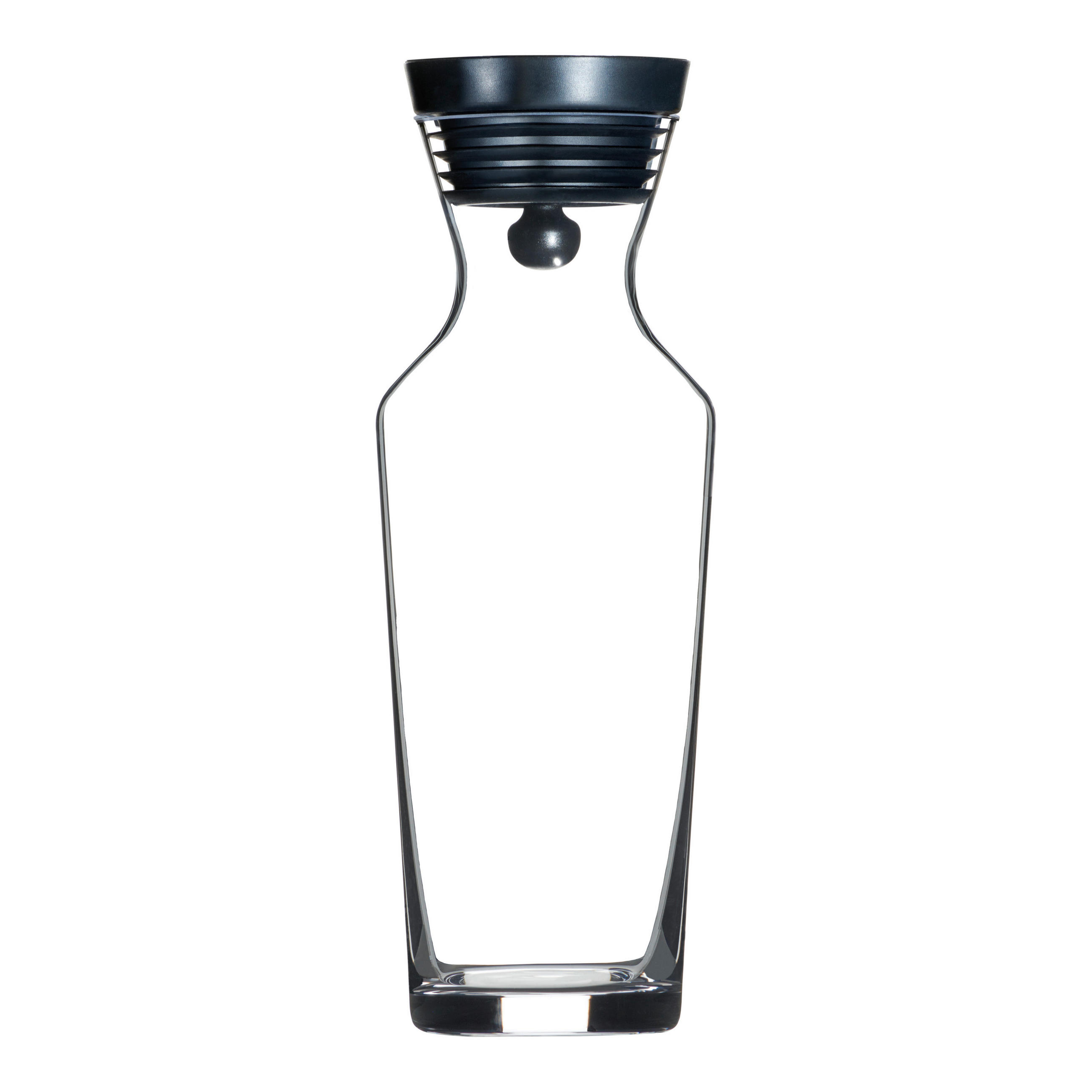WASSERKARAFFE 1,5 L    - Edelstahlfarben/Transparent, Basics, Glas/Kunststoff (11.5/11.5/30.8cm) - CHEF CUISINE