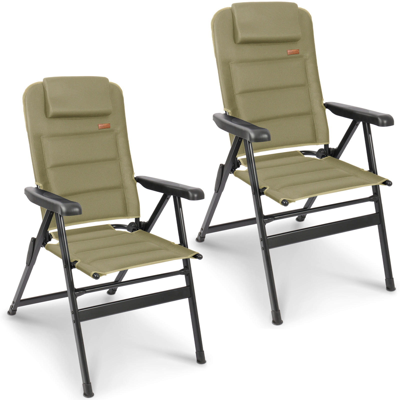 Modante Campingsessel Grün 62x77x112 cm