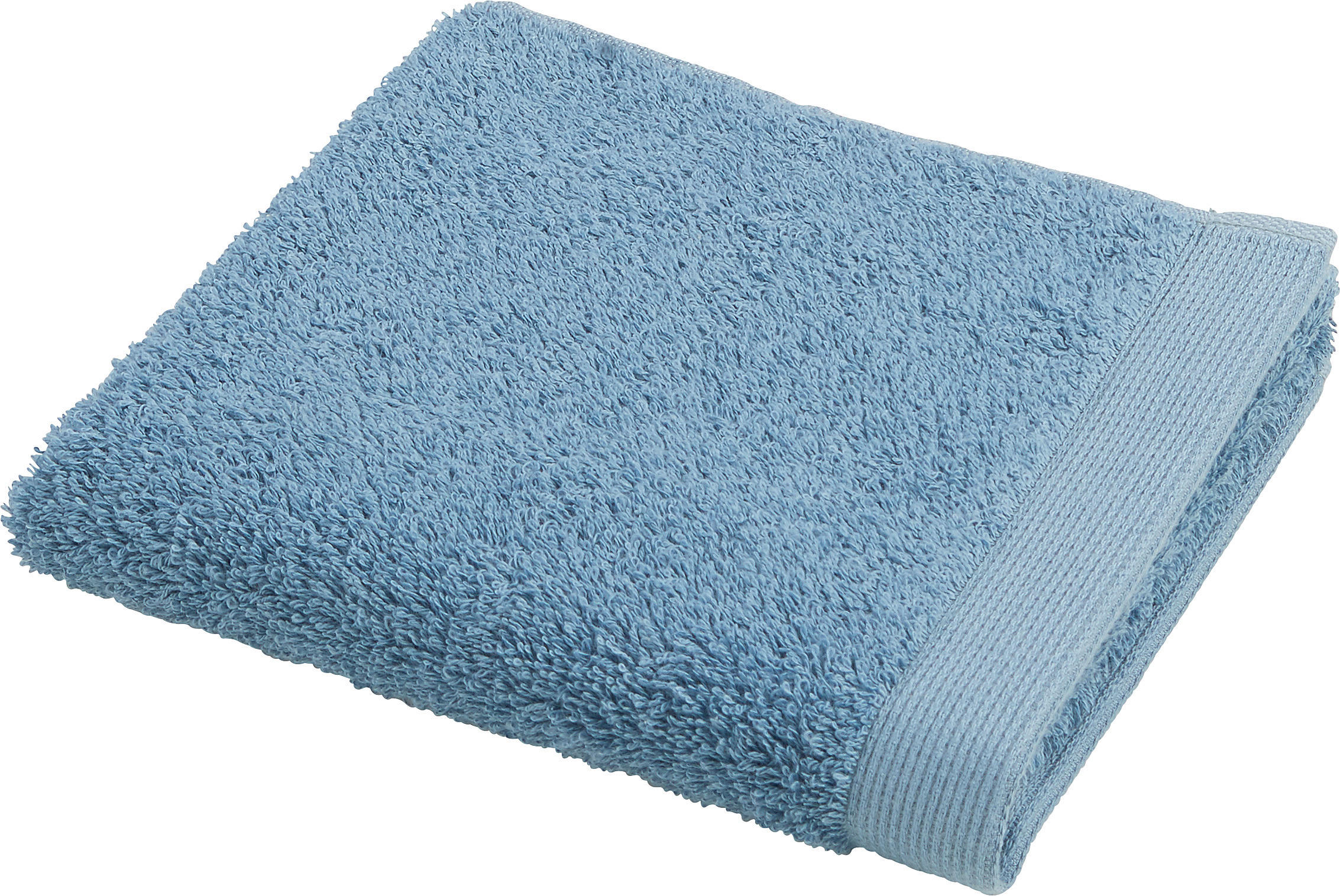 VENDÉGTÖRÖLKÖZŐ 40/60 cm kék - kék, Basics, textil (40/60cm) - Vossen