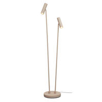 STEHLEUCHTE - Sandfarben, Trend, Metall (30/162/15.5cm) - It's about Romi