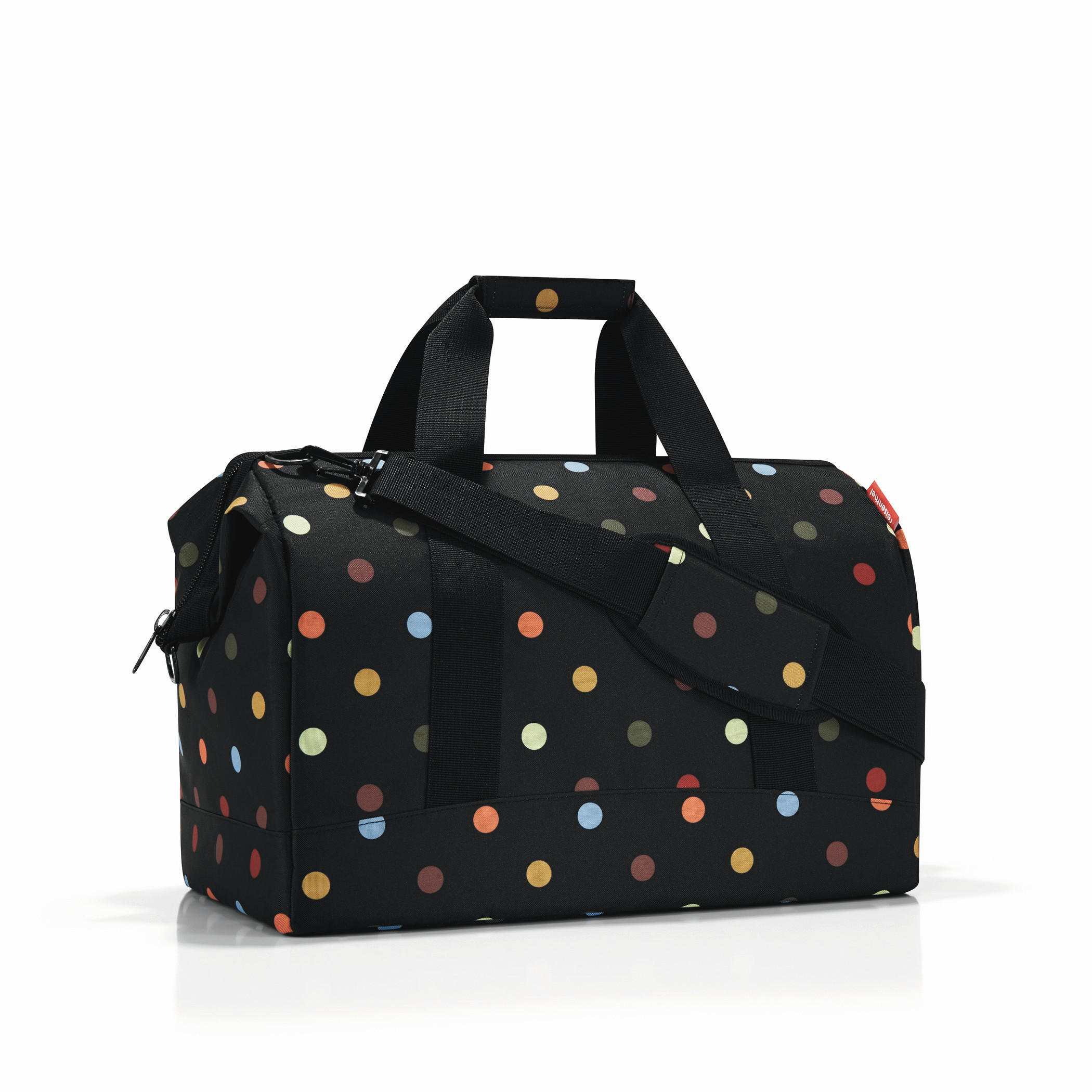 ALLROUNDER L DOTS  - Multicolor/Schwarz, Basics, Textil (48/39,5/29cm) - Reisenthel