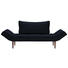 SCHLAFSOFA in Textil Dunkelblau - Dunkelbraun/Dunkelblau, Design, Holz/Textil (200/81/70cm) - Innovation SCHLAFSOFA in Textil Dunkelblau - Dunkelbraun/Dunkelblau, Design, Holz/Textil (200/81/70cm) - Innovation