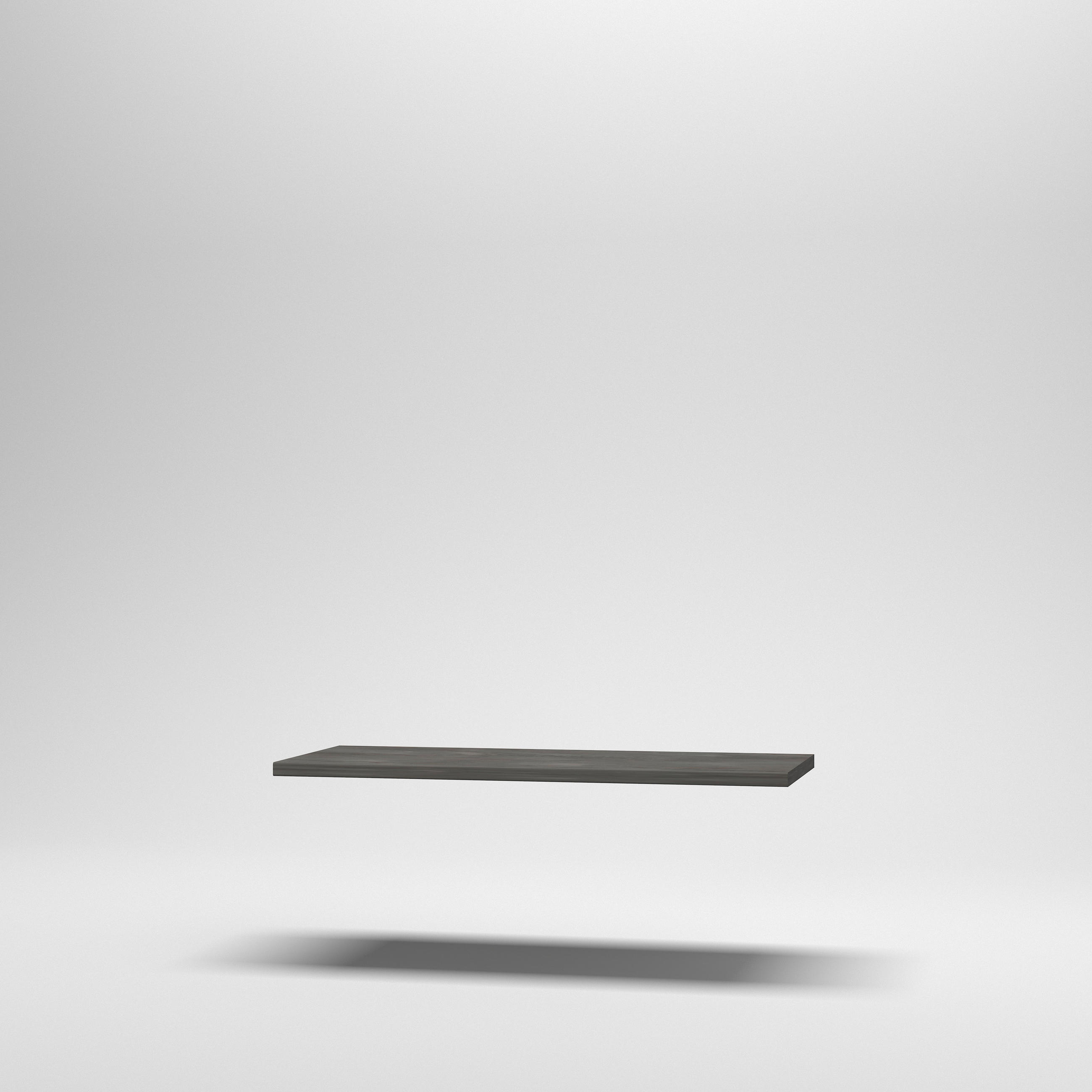MUNKALAP 142/3,8/60 cm  - sötétszürke, Basics, fa (142/3,8/60cm) - Carryhome