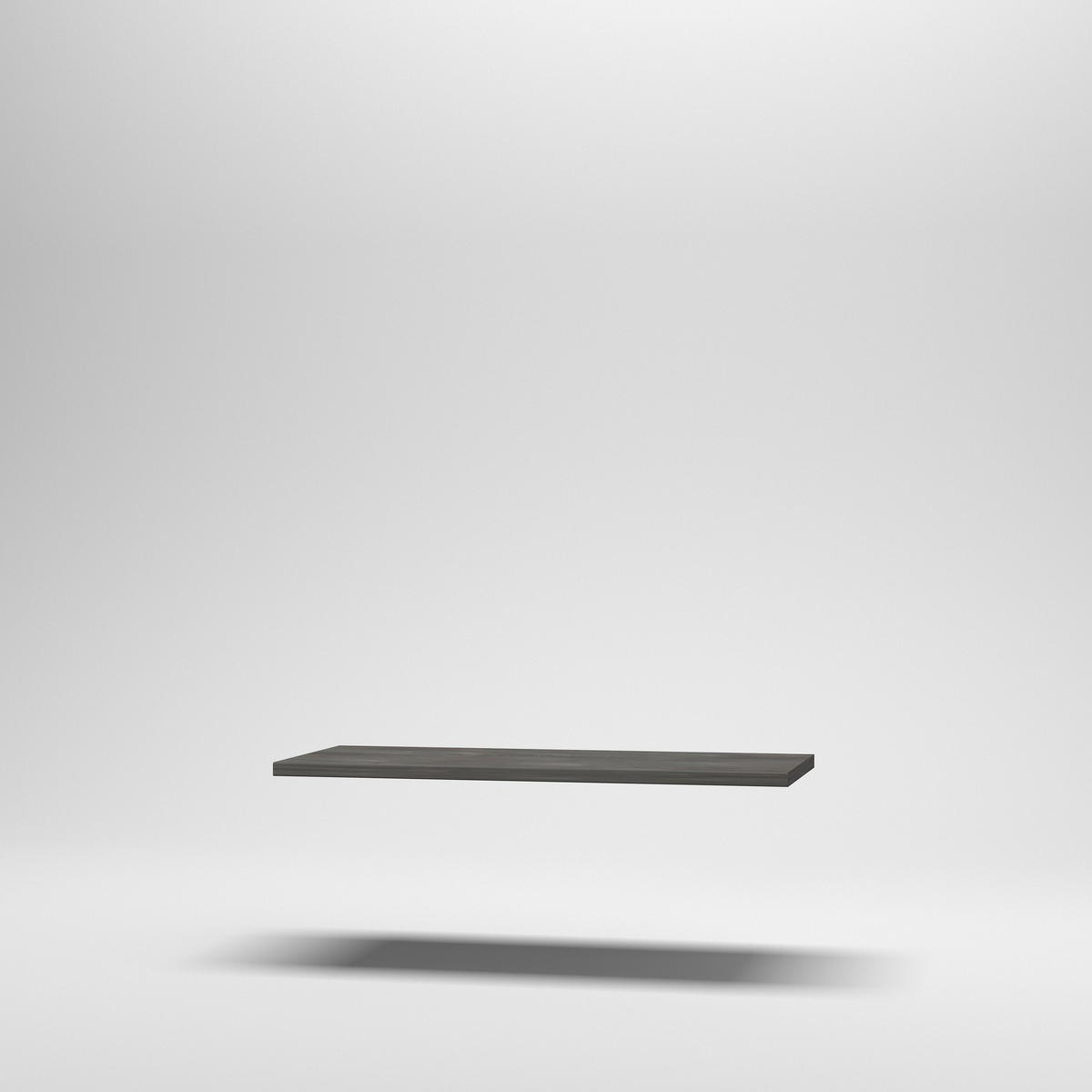 MUNKALAP 142/3,8/60 cm  - sötétszürke, Basics, fa (142/3,8/60cm) - Carryhome