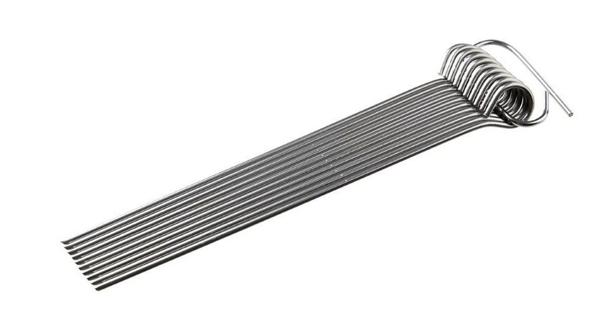 IHLY NA ŠPÍZ - farba ušľachtilej ocele, Basics, kov (10cm) - Homeware Profession.