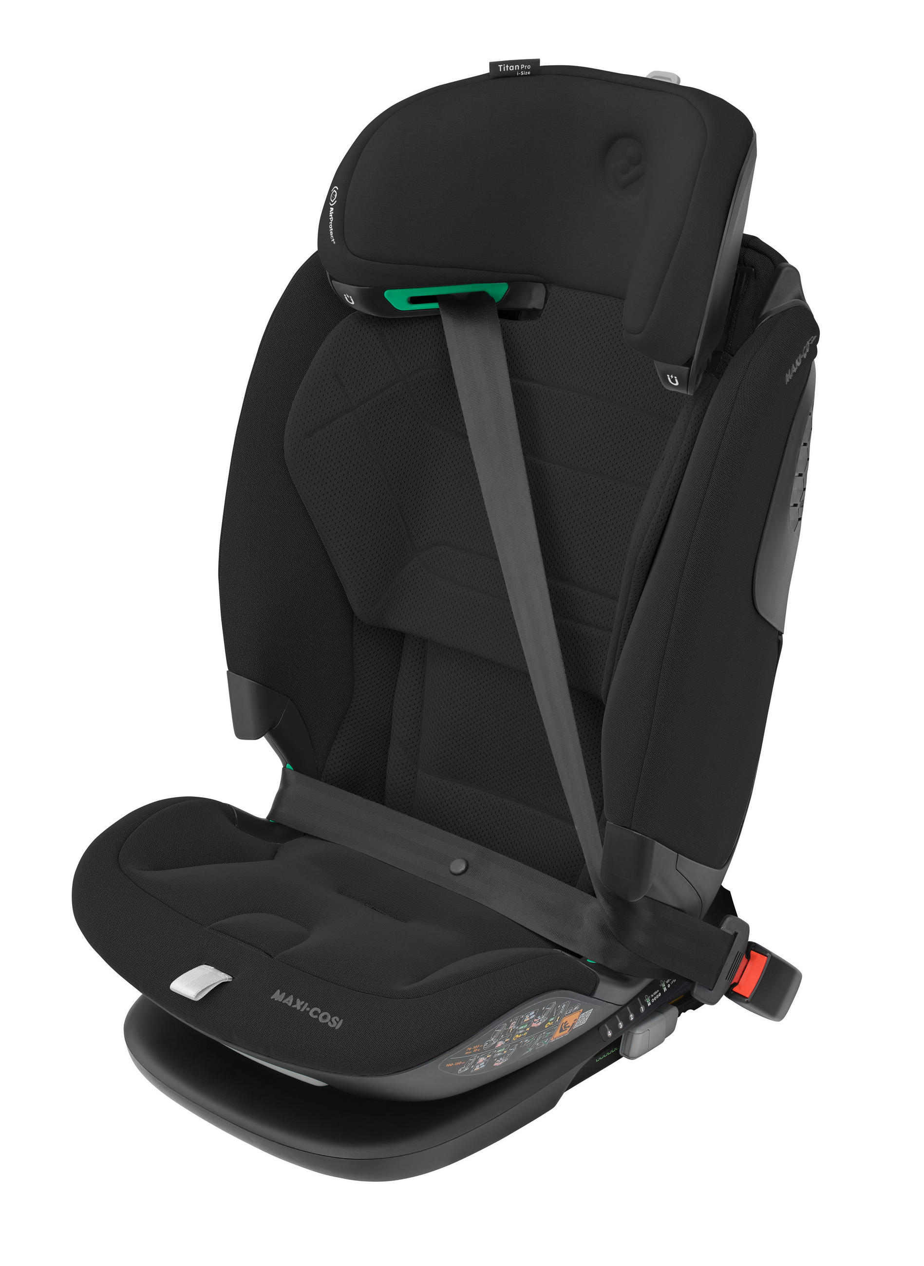 KINDERAUTOSITZ Titan Pro i-Size  - Schwarz, Basics, Kunststoff/Textil (46/76/60cm) - Maxi-Cosi