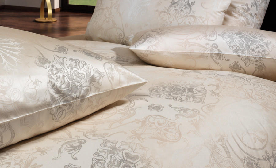 BETTWÄSCHE Gregorio Jersey 155/220 cm  - Sandfarben, KONVENTIONELL, Textil (155/220cm) - Estella