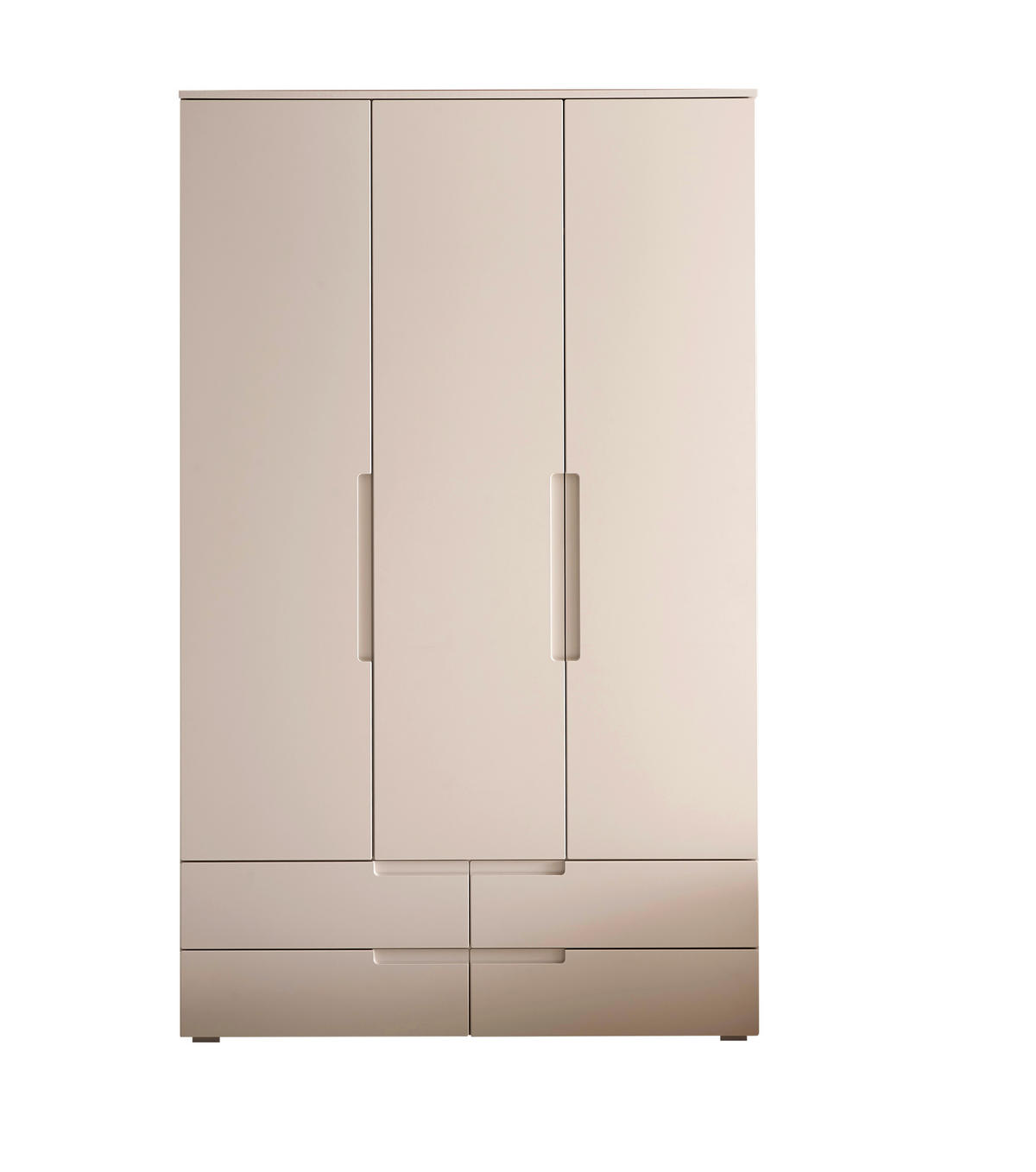 BABYKLEIDERSCHRANK Luca / Corner  - Kaschmir, Basics, Holzwerkstoff (126/208/57cm)