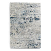 WEBTEPPICH Antea 80/150 cm Antea Blau, Creme  - Blau/Creme, Design, Textil (80/150cm) - Schöner Wohnen