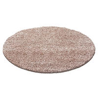 HOCHFLORTEPPICH 80 cm Dream Beige  - Beige, KONVENTIONELL, Textil (80cm) - Novel