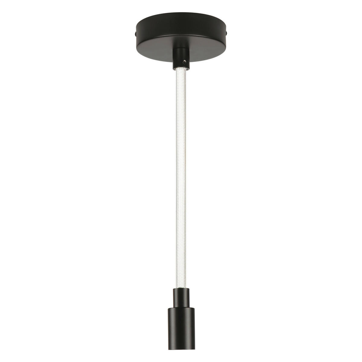 LED-HÄNGELEUCHTE 14/117,5 cm   - Schwarz, Basics, Metall (14/117,5cm) - Osram