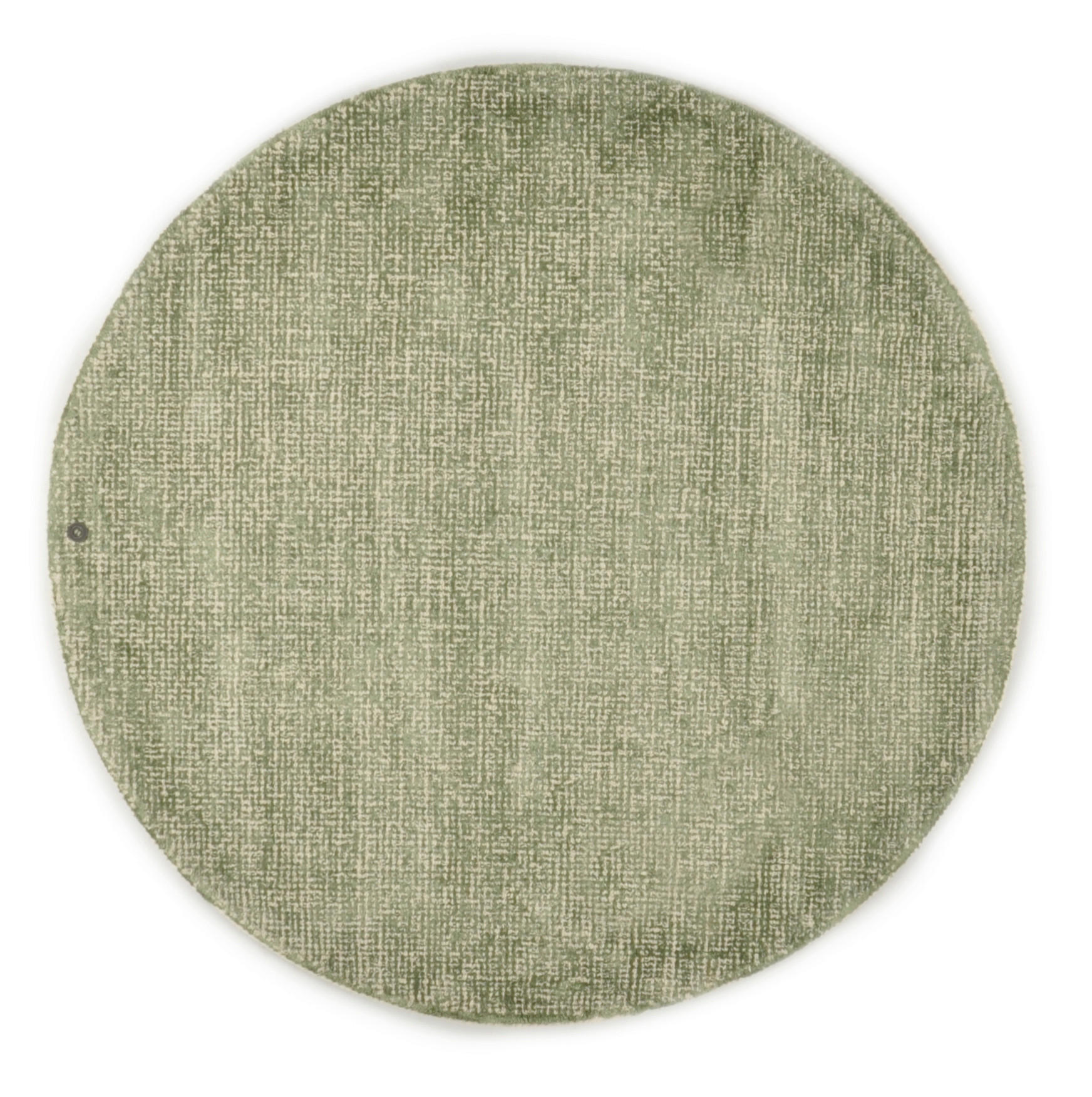 HANDWEBTEPPICH 140/140 cm Grün rund  - Grün, Basics, Textil (140/140cm) - Tom Tailor