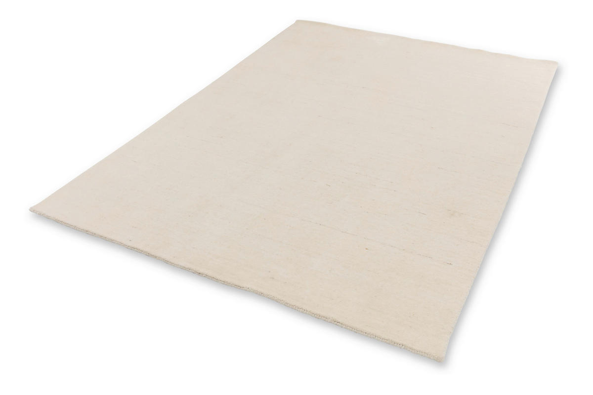 HANDWEBTEPPICH 200/300 cm Weiß  - Weiß, KONVENTIONELL, Textil (200/300cm) - Schöner Wohnen