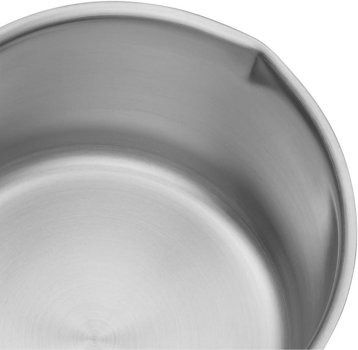 MILCHTOPF 1,7 L  - Silbereichenfarben, Basics, Metall (14cm) - WMF