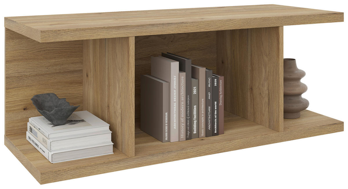 KOMMODENAUFSATZ  105/40,4/40,3 cm  - Eichefarben, MODERN, Holzwerkstoff (105/40,4/40,3cm) - Carryhome