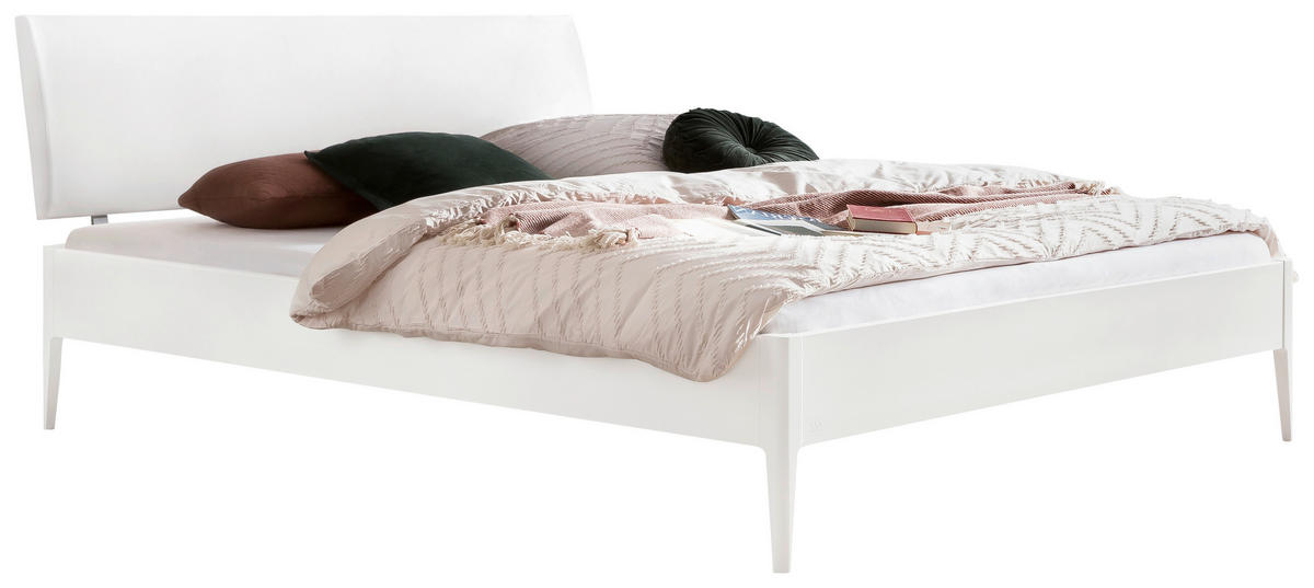 BETT 140/200 cm  Weiss   - Weiss, Konventionell, Holz/Holzwerkstoff (140/200cm) - Hasena