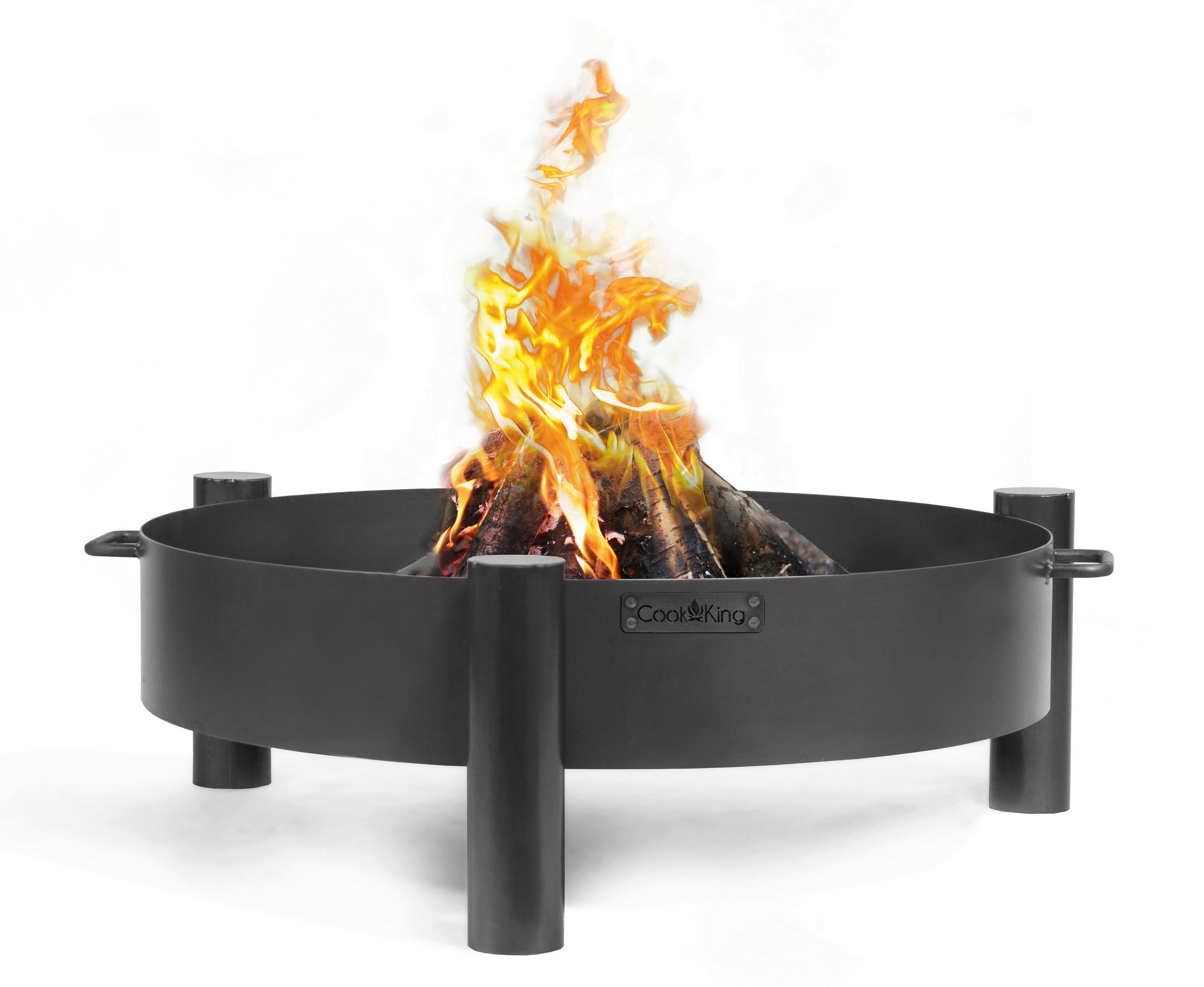 FEUERSCHALE  - Schwarz, Basics, Metall (68/30cm) - Ambia Garden