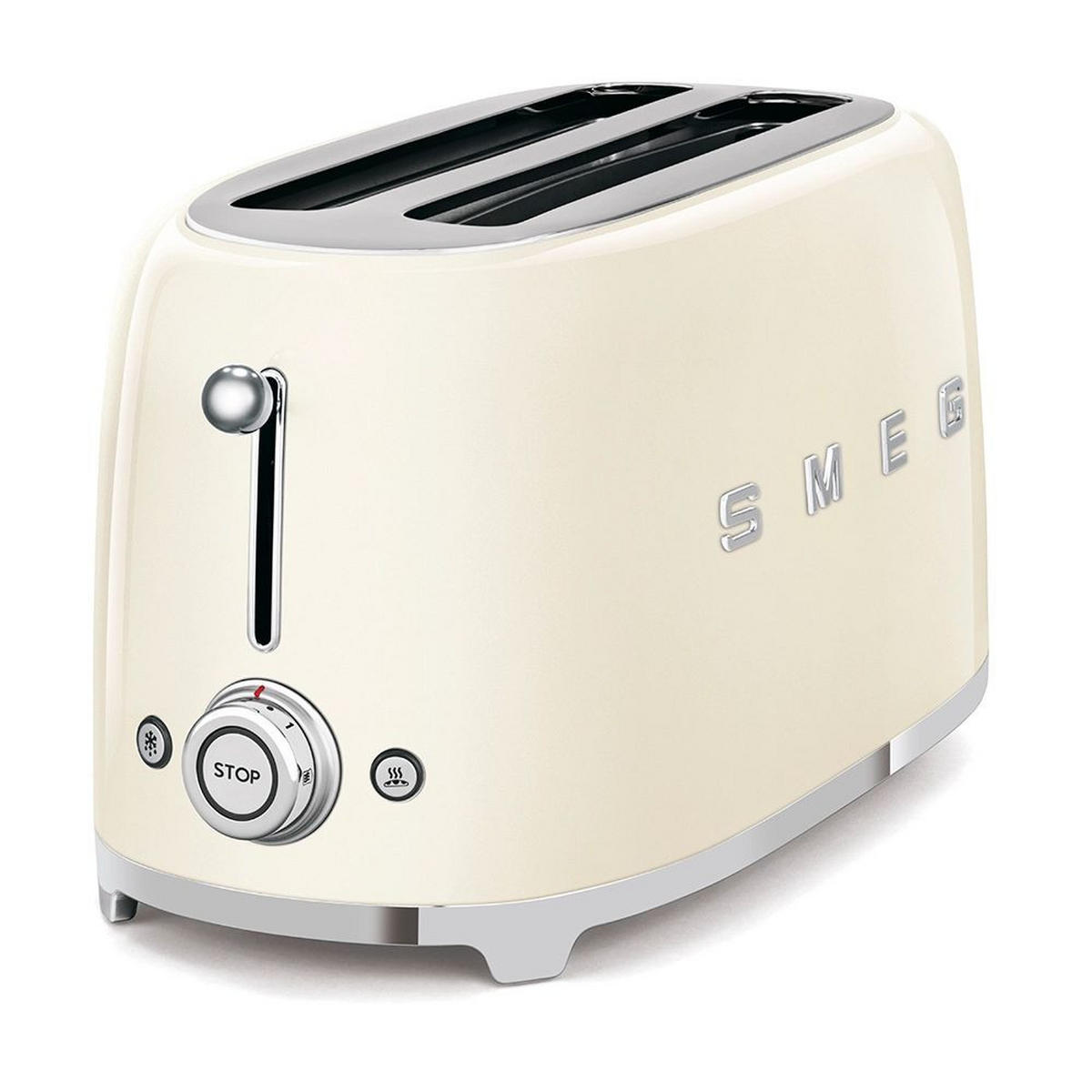 TOASTER  - Creme, Basics, Metall (41/21,5/20,8cm) - SMEG