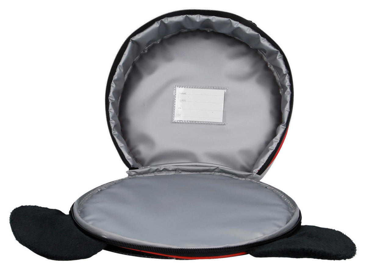 KINDERTASCHE Mickey Mouse  - Rot/Schwarz, Basics, Kunststoff (25/25/8cm) - Disney