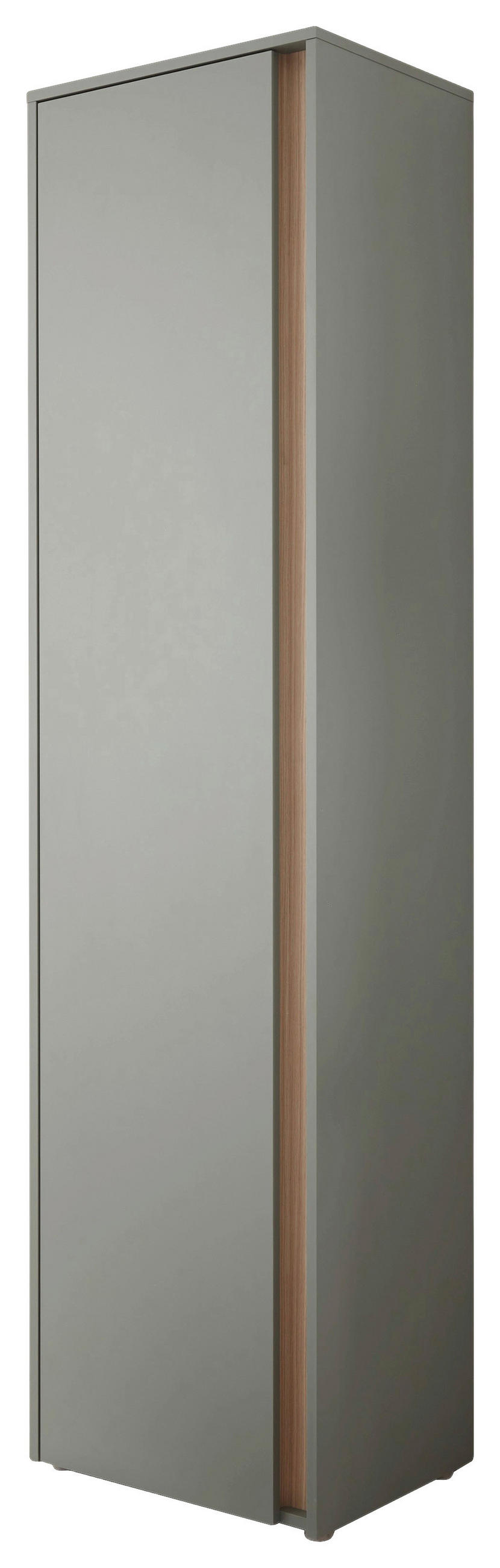 GARDEROBENSCHRANK  in 50/200/40 cm  - Eichefarben/Salbeigrün, Design, Holzwerkstoff/Kunststoff (50/200/40cm) - Modante