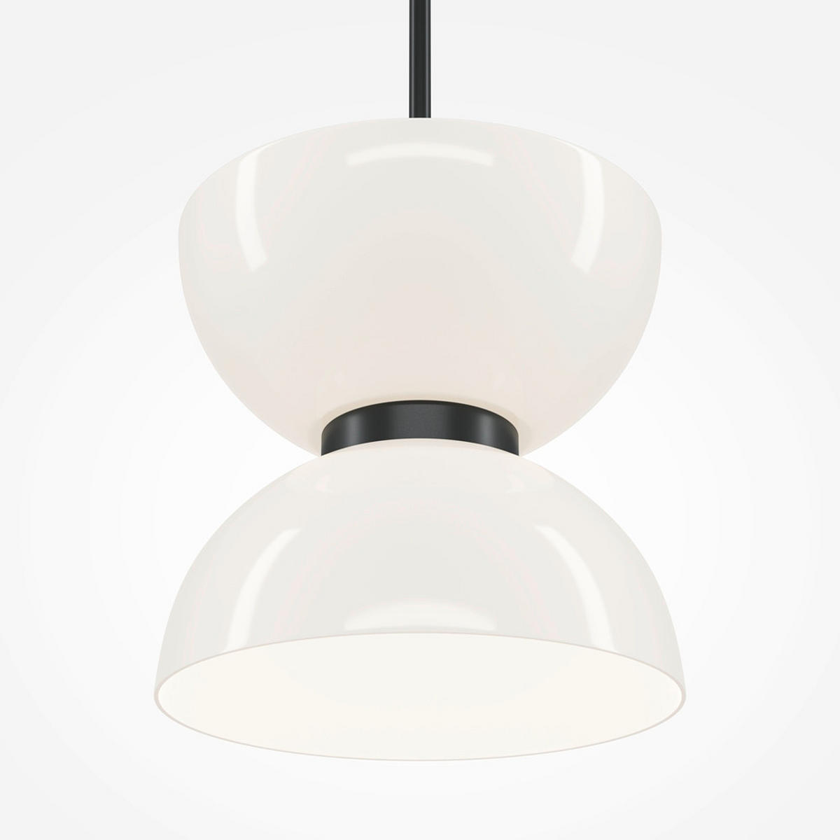 PENDELLAMPA 22/67,8 cm  - svart, Modern, metall/glas (22/67,8cm) - MAYTONI