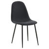 STOLSET 2 styck stål textilväv  - svart, Design, metall/textil (44/87/53cm) - Livetastic