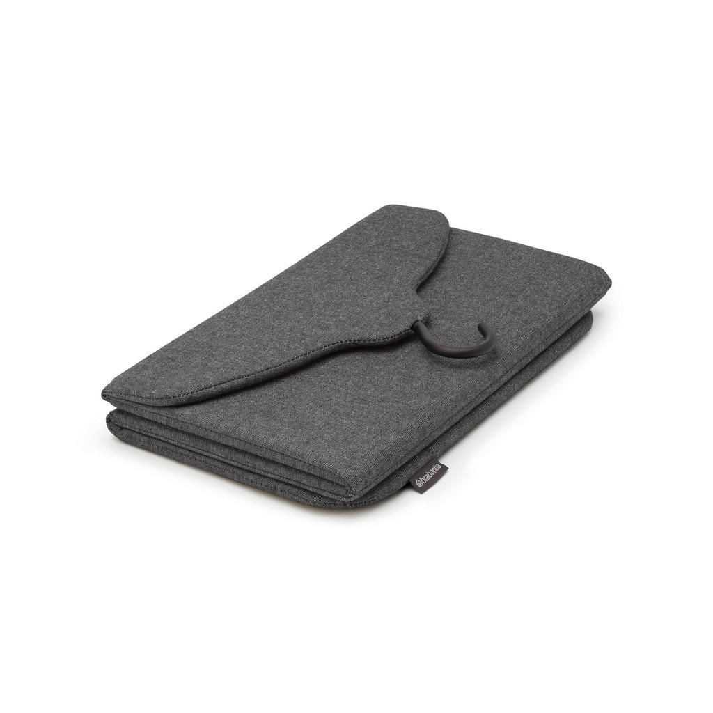Thumbnail - Brabantia Tür-Dampfdecke, Schwarz, Textil, 40.4x93x1.2 cm, Haushaltsreinigung, Wäschepflege, Bügelbretter